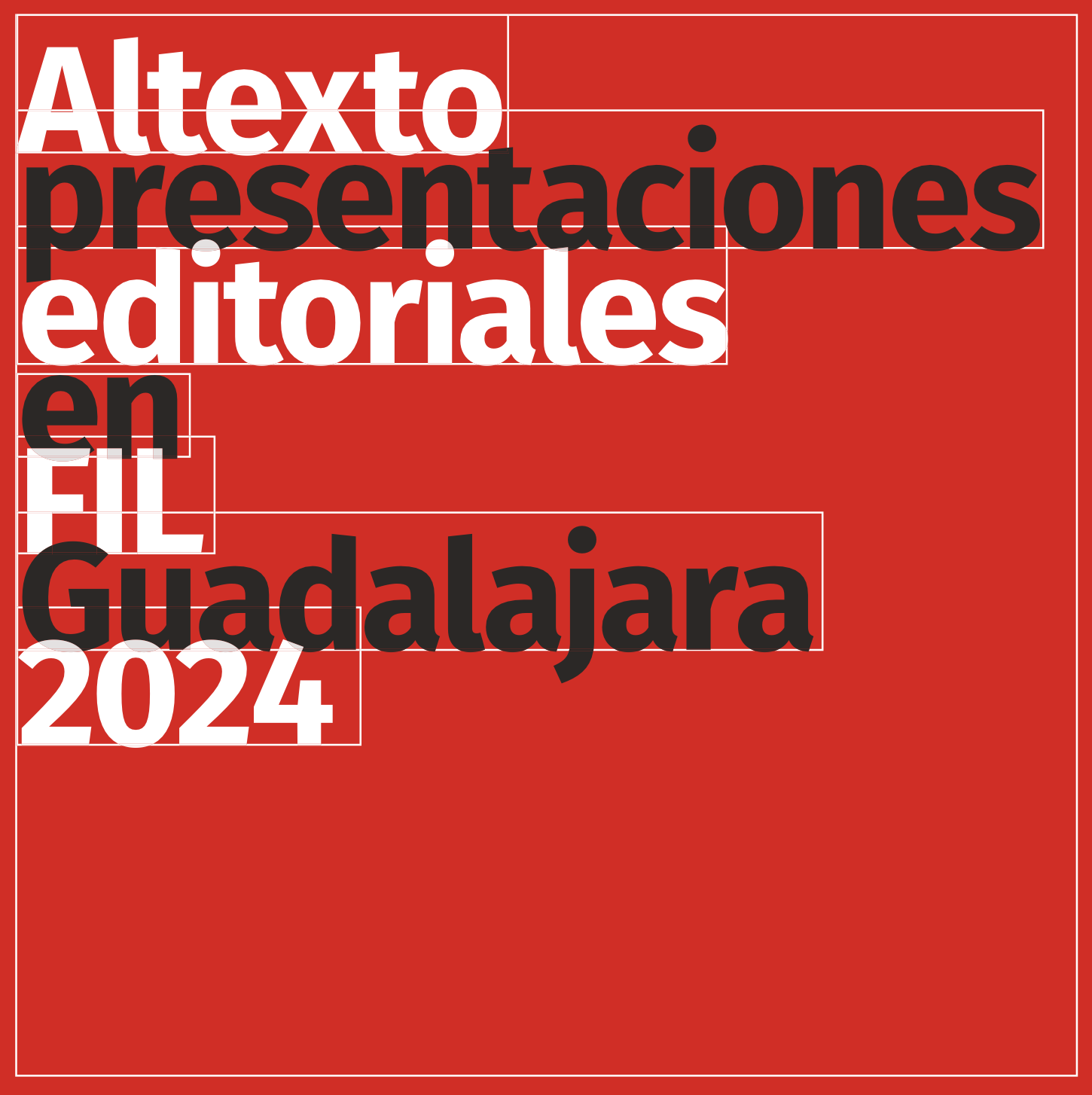 Presentaciones editoriales ALTEXTO en FILGDL 2024